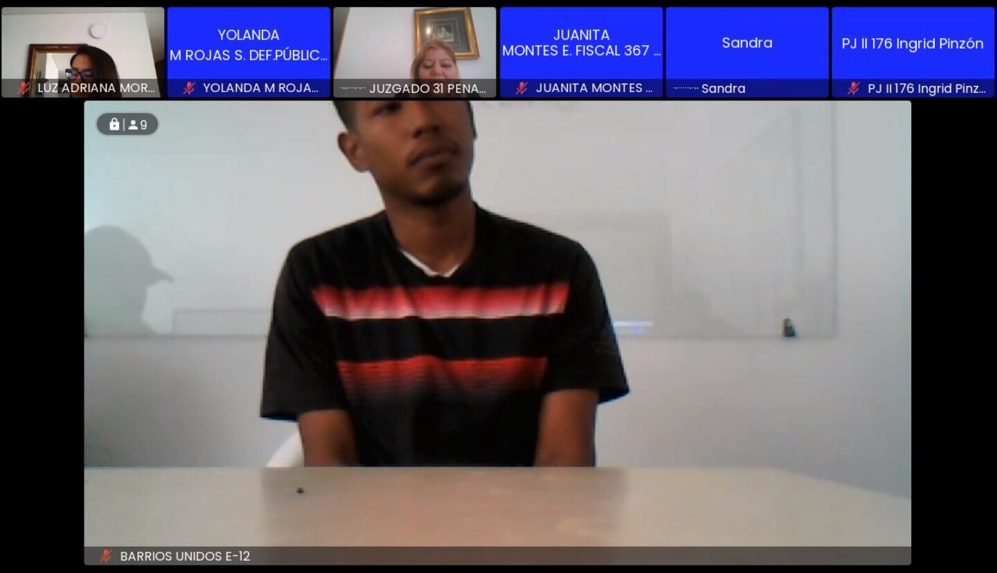 Jeison Nicolis Piñas Herreras, señalado como el presunto violador de una joven estudiante en el suroccidente de Bogotá