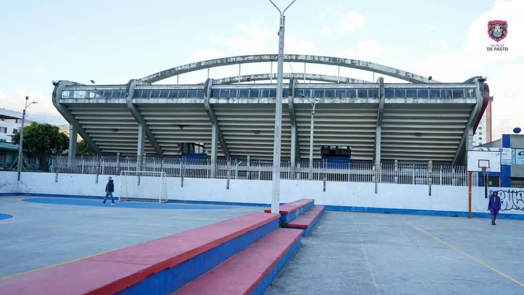 Coliseo Cubierto Sergio Antonio Ruano. Foto: Alcaldía de Pasto