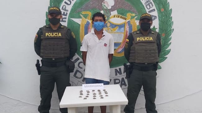 Las detenciones se realizaron mediante requisas en vía pública