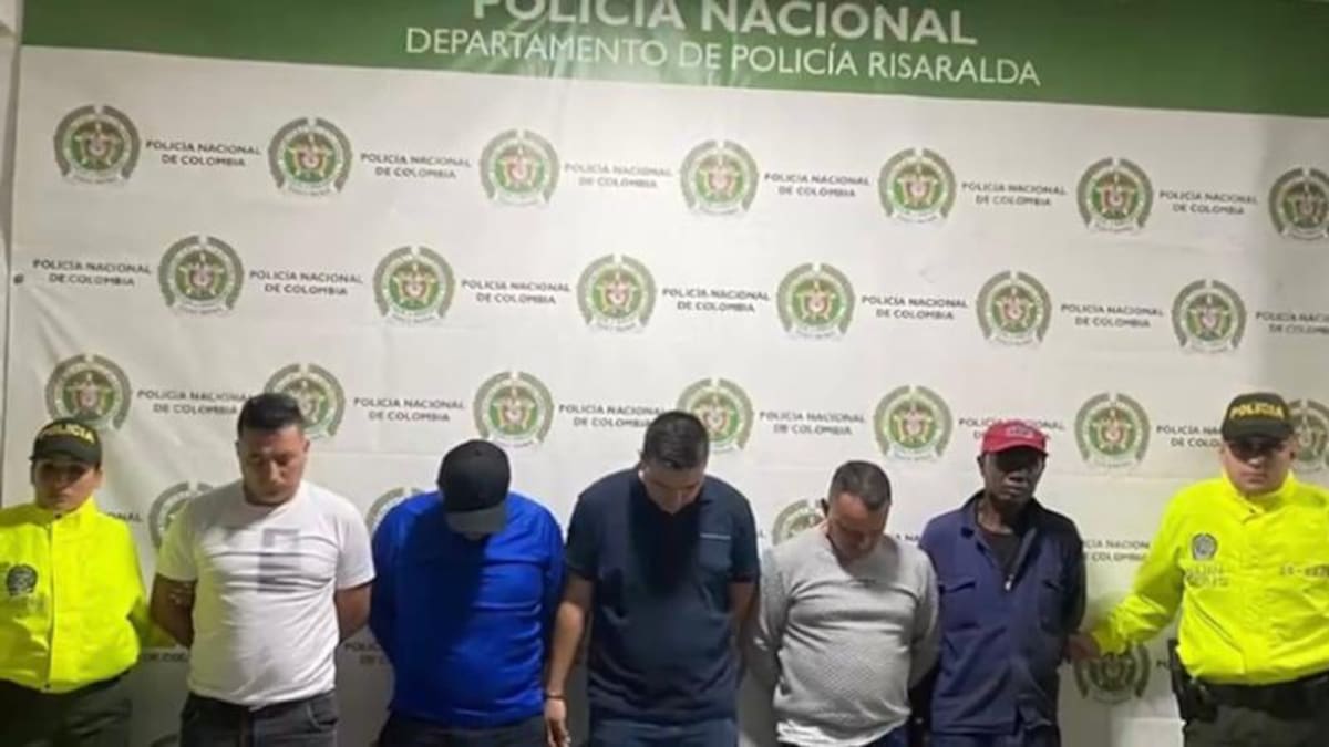 Desmantelan banda dedicada al tráfico de estupefacientes en seis departamentos
