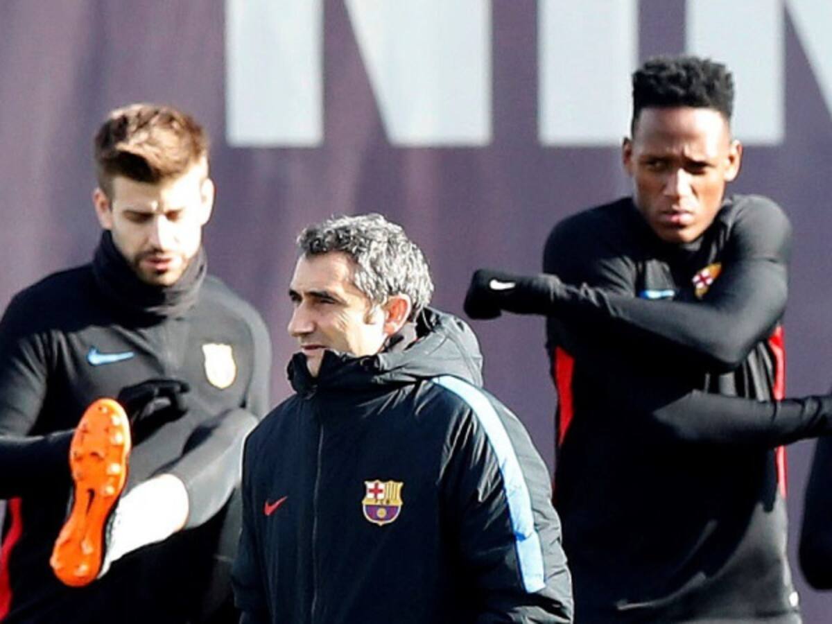 Yerry Mina viaja con Barcelona para enfrentar al Chelsea
