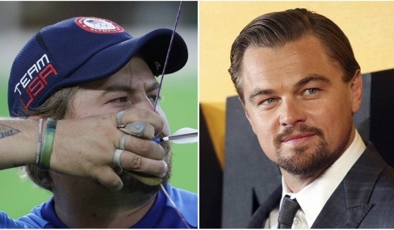 Brady Ellison, quien practica tiro de arco, ha sido comparado con el actor Leonado DiCaprio.