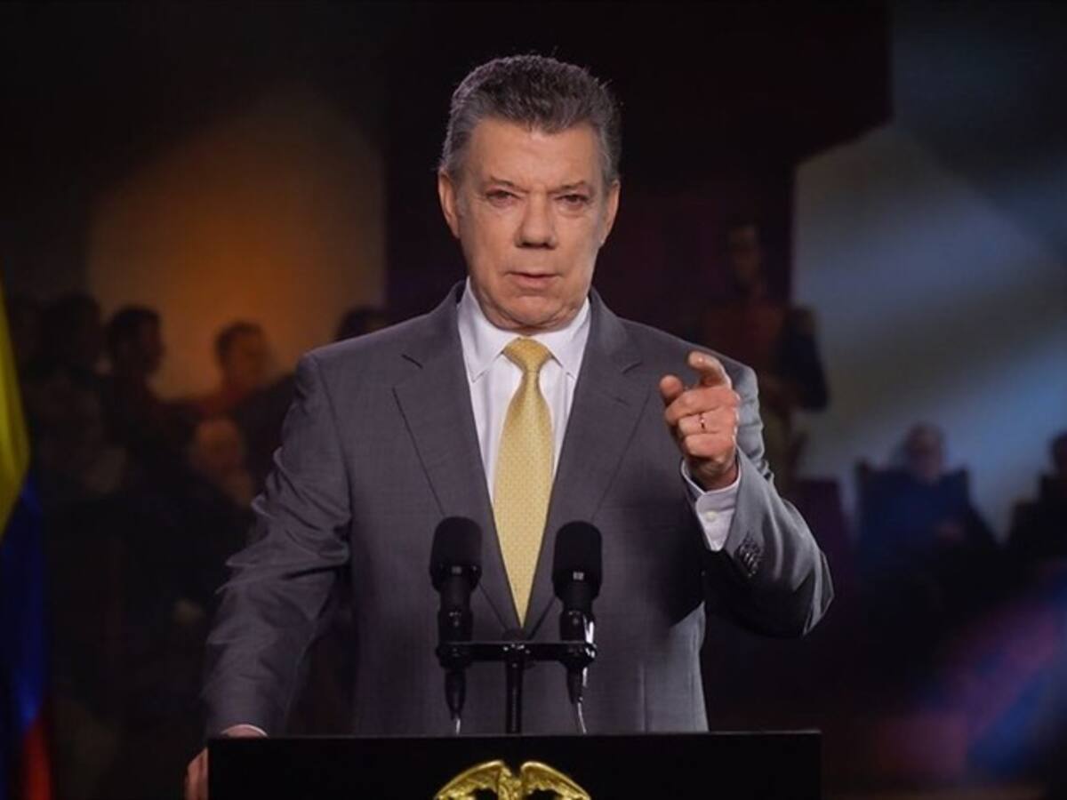 Santos reiteró su deseo de ser profesor después de dejar la Presidencia