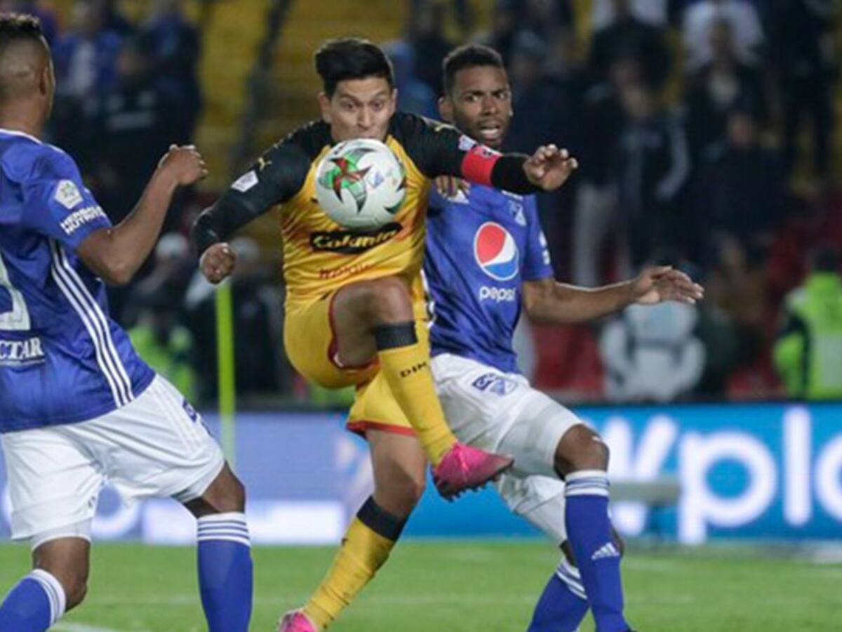 El último partido que Germán Cano jugó en El Campín