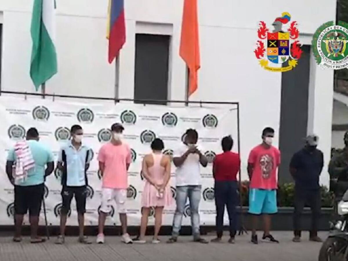 Encarcelados presuntos homicidas de 21 personas en Chigorodó