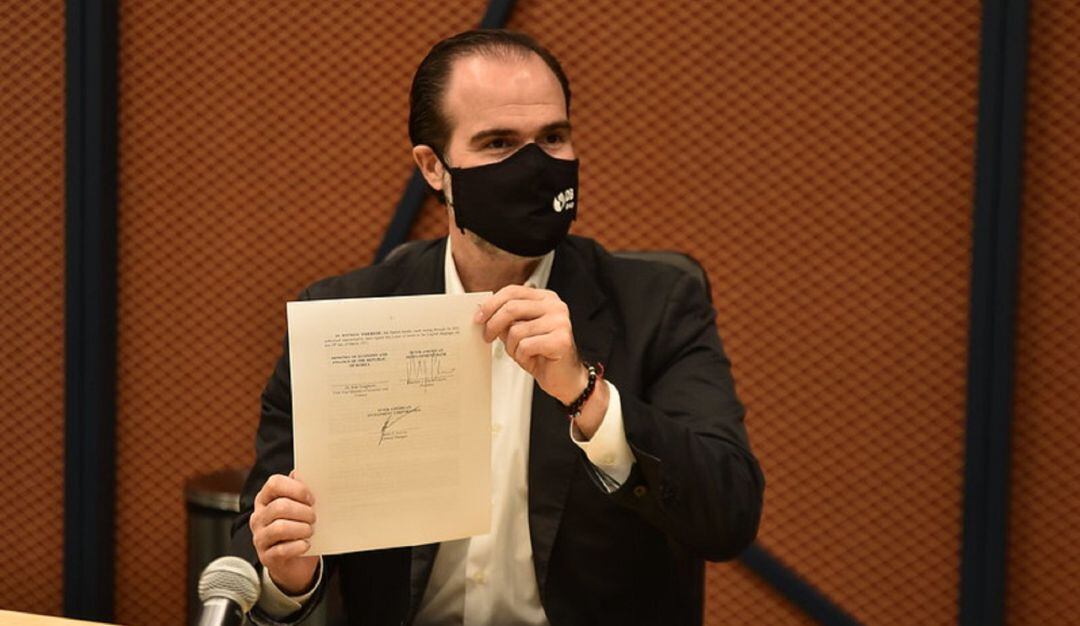 Presidente del BID, Mauricio Claver-Carone