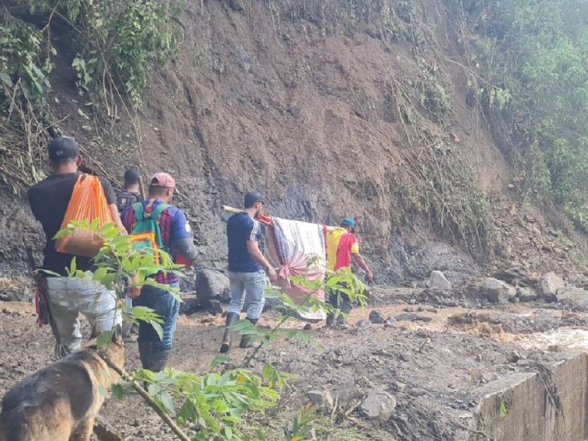 En Peque hay once veredas incomunicadas por las lluvias