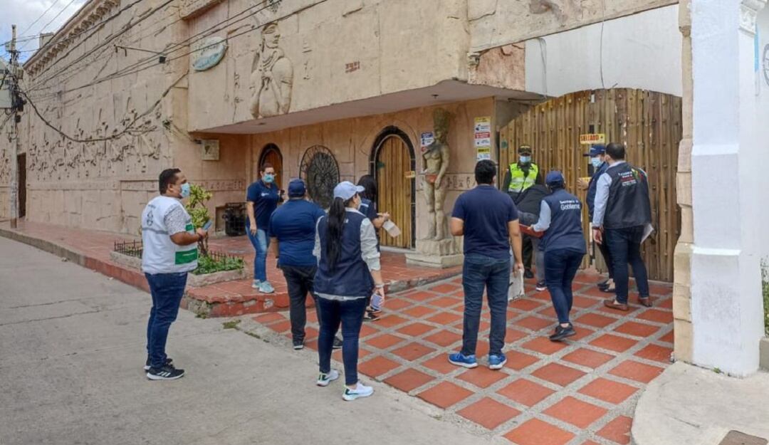 Cierran motel en el centro de Barranquilla. Cortesía: Alcaldía