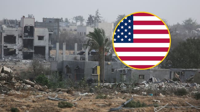 EE.UU. quiere que la ONU apruebe una fuerza internacional para gobernar Gaza. Foto: AFP.