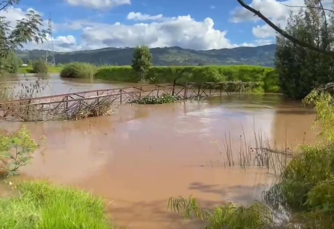 Las intensas lluvias en Boyacá han dejado afectaciones en campos, cultivos y familias damnificadas / Foto: Gestión del Riesgo de Boyacá