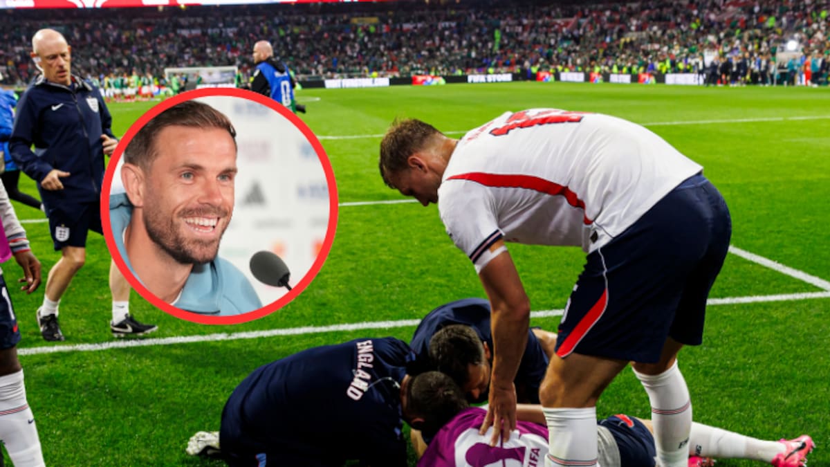 Se lesionó celebrando: Así fue la caída de Henderson que lo sacaría del Mundial con Inglaterra