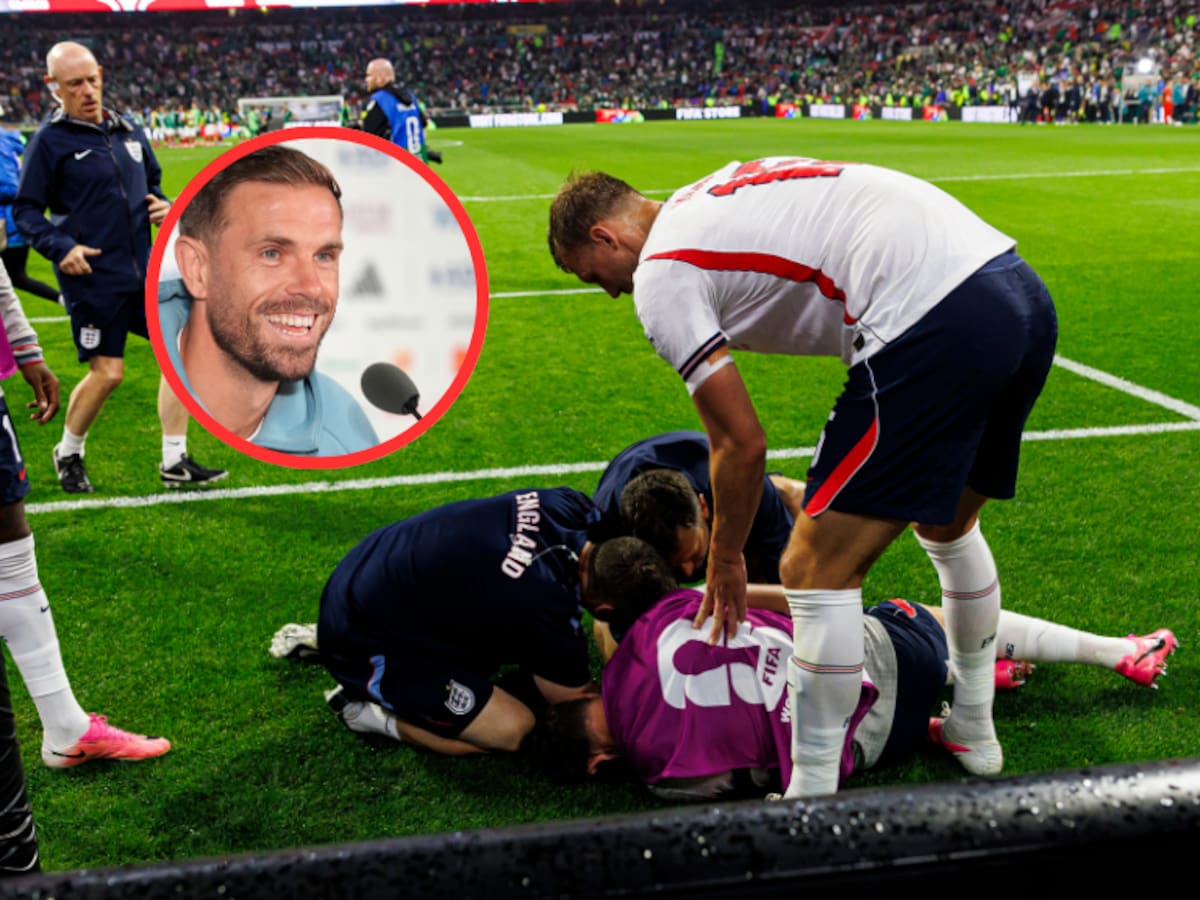 Se lesionó celebrando: Así fue la caída de Henderson que lo sacaría del Mundial con Inglaterra