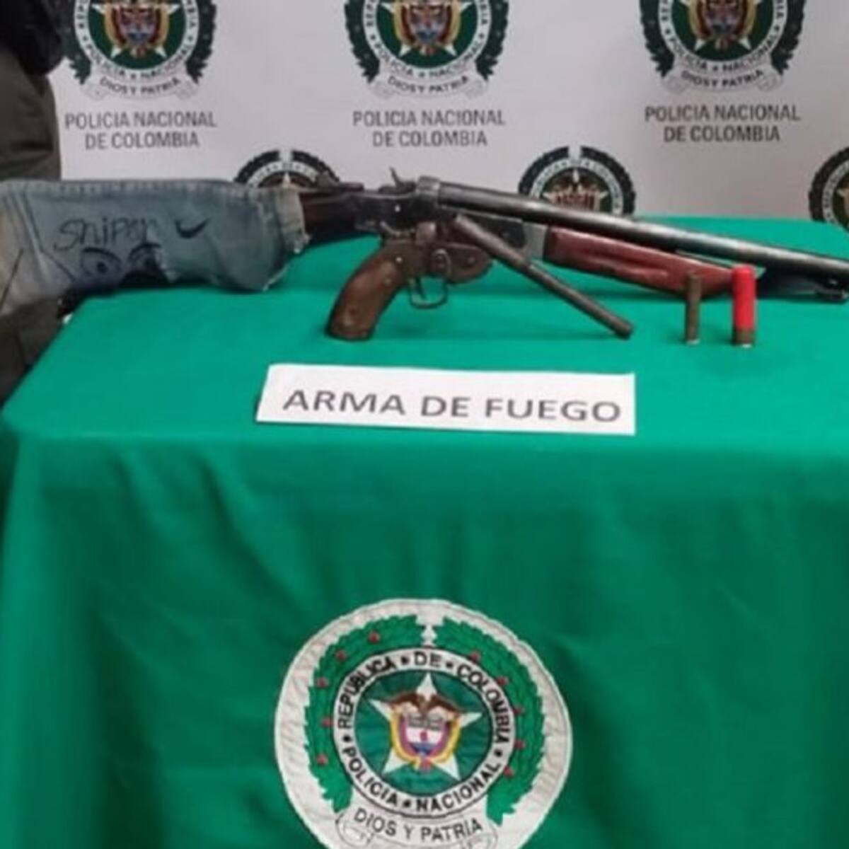 Aprehendidos tres menores por presunto porte ilegal de armas en Riosucio