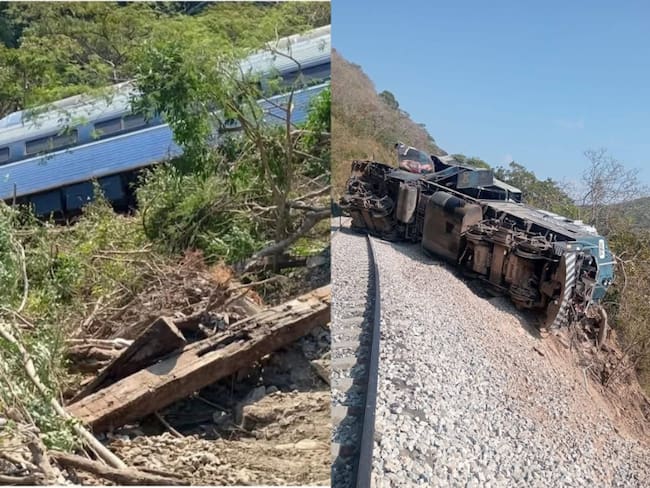 Un tren interoceánico se descarriló con 241 pasajeros en México.