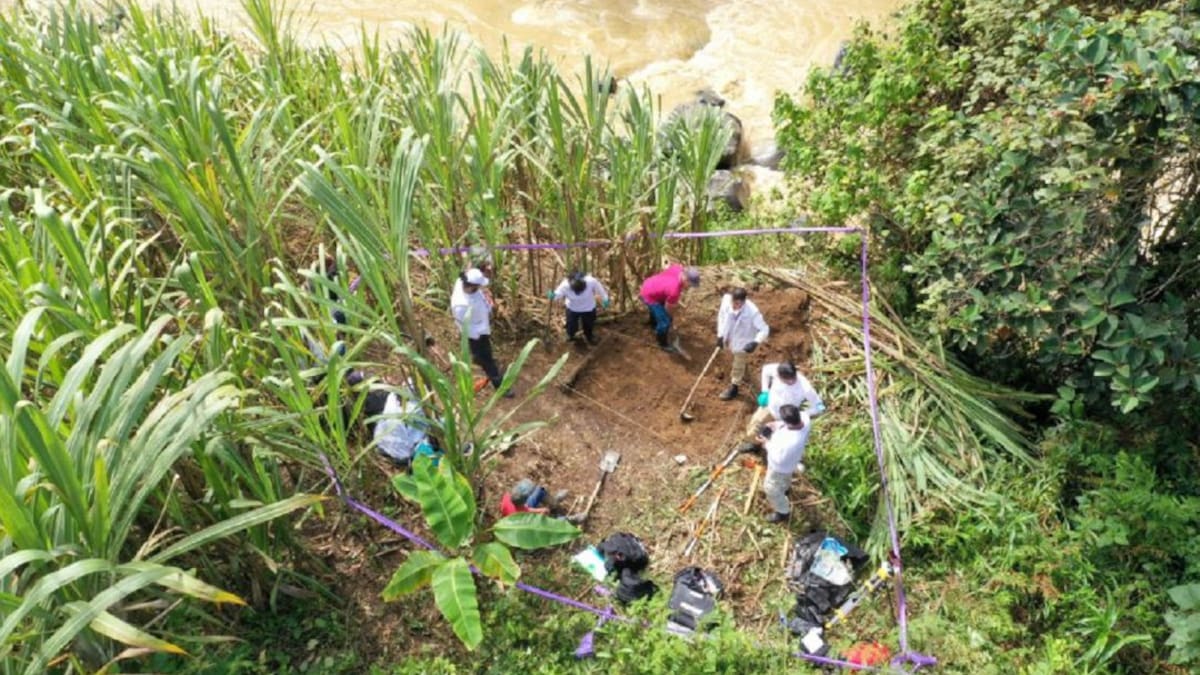 En Urrao ubicaron una fosa donde podría estar un joven desaparecido en 1998