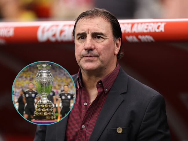 Néstor Lorenzo, director técnico de la Selección Colombia / Getty Images.