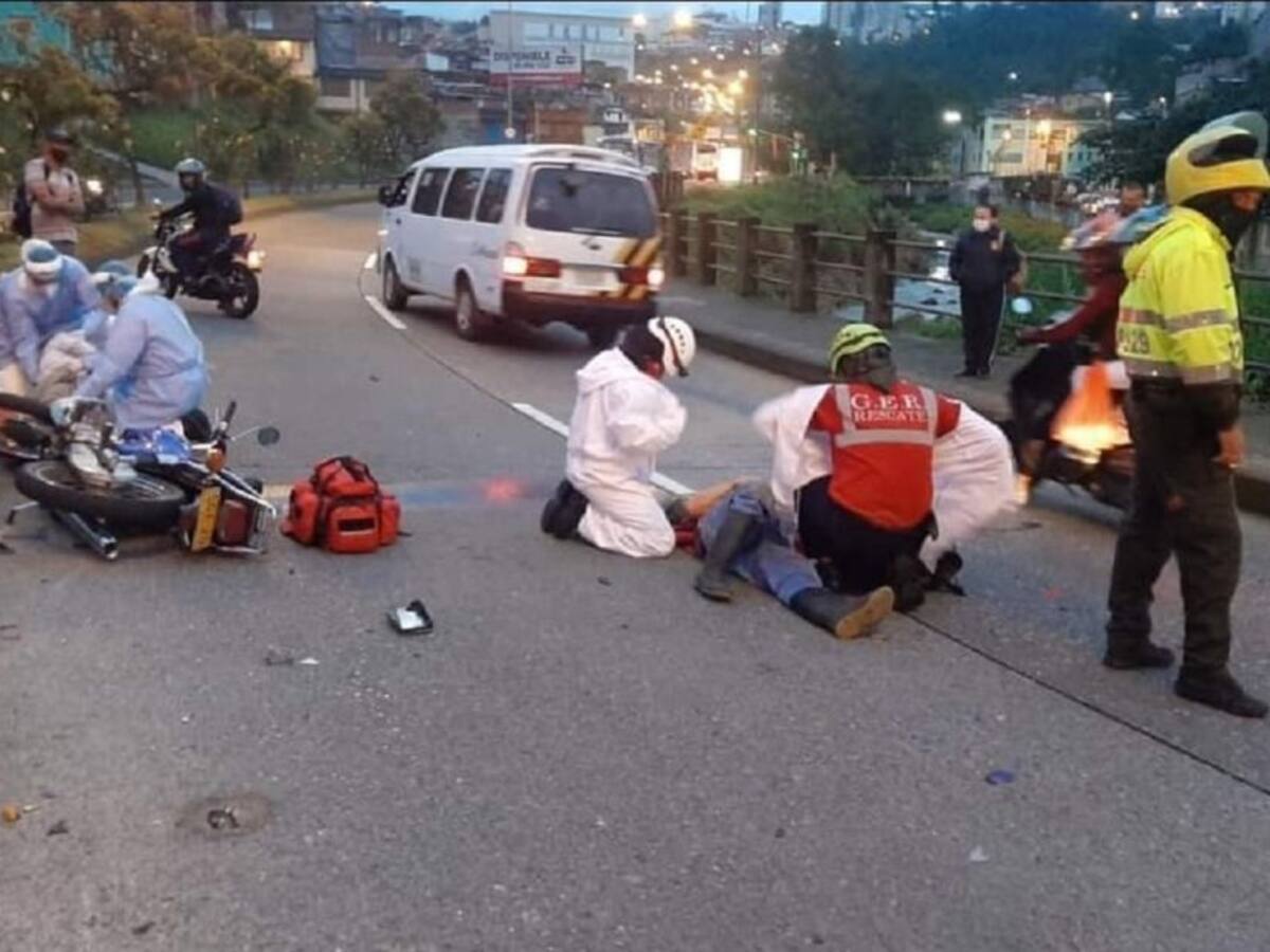 Accidente dejó dos personas heridas de gravedad, cerca a Villahermosa