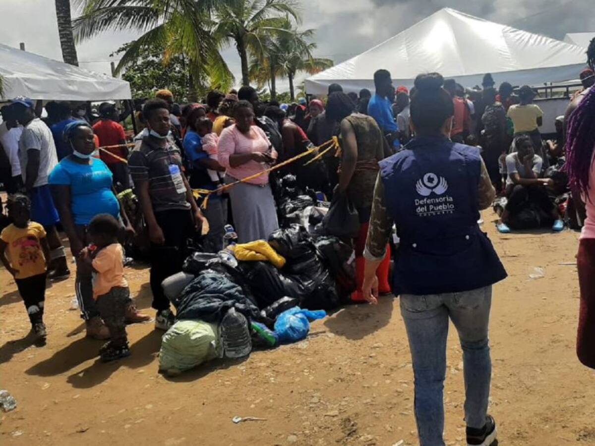 Buscan fortalecer servicios de salud en Necoclí para atender los migrantes