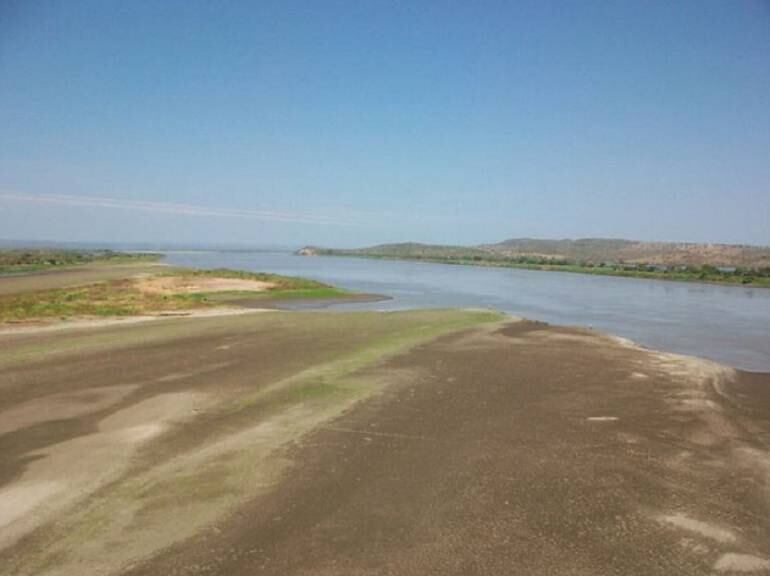 Río Magdalena registra descensos en su caudal por fenómeno de El Niño. 