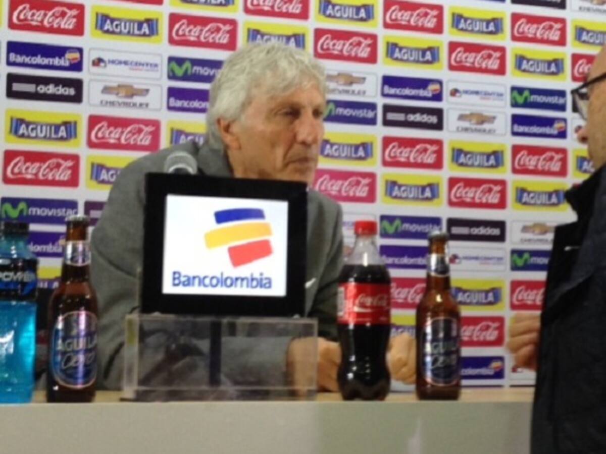 Hernán Peláez pregunta y José Pékerman responde