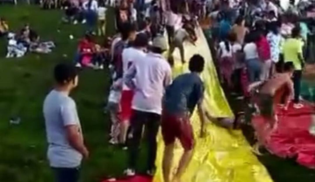 Encuentro de cometas dejó dos menores gravemente heridos. Uno de ellos se encuentra en una Unidad de Cuidados Intensivos en Neiva.