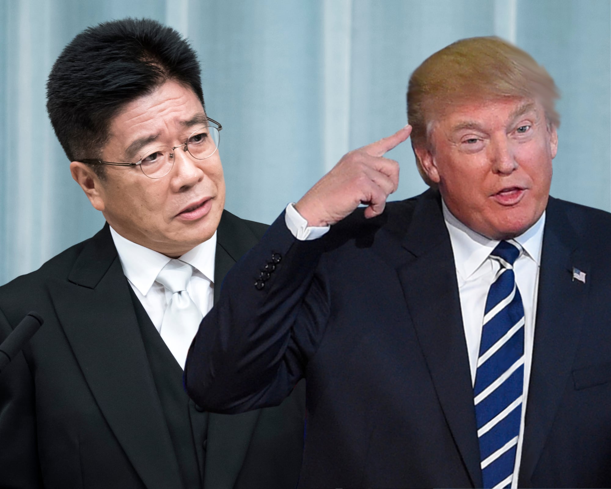 El ministro de Economía japonés, Katsunobu Kato, asegura estar revisando las repercusiones de los aranceles estadounidenses en el comercio global.
(Foto: Caracol Radio / Getty)