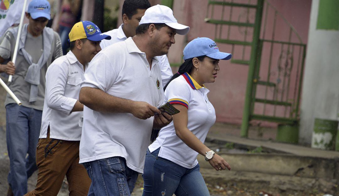 La gobernadora Laydi Gómez