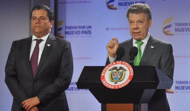 El presidente Juan Manuel Santos anunció que el nuevo ministro de Minas y Energía es Germán Arce. 