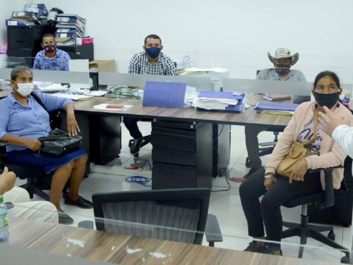 Trabajos de reubicación para viviendas de Santa Pabla, Bolívar