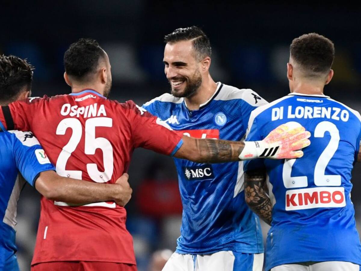 David Ospina figura en clasificación de Napoli a la final de la Copa Italia