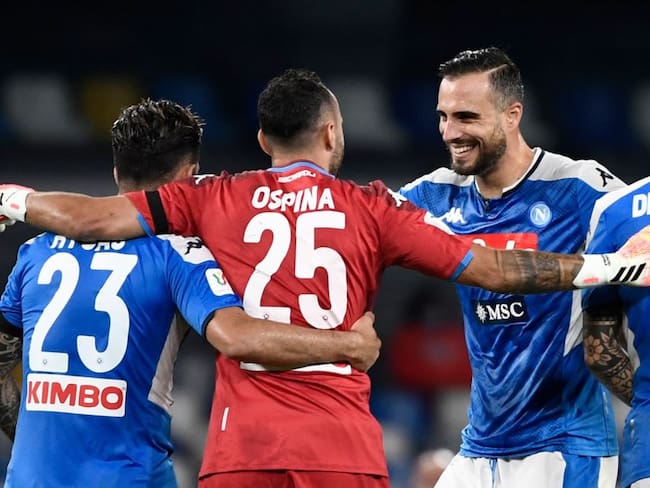 David Ospina figura en clasificación de Napoli a la final de la Copa Italia