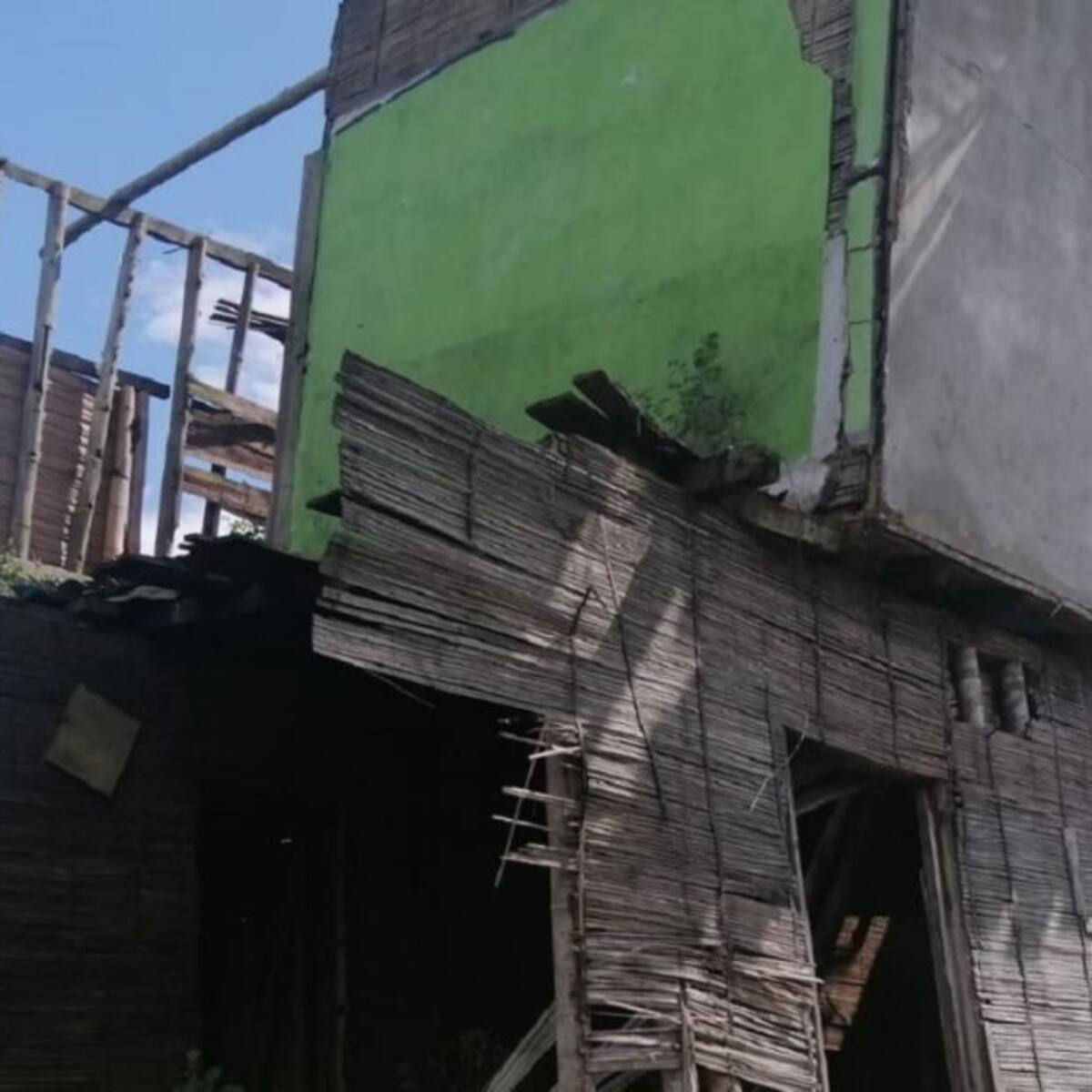 Vivienda abandonada en Manizales se convierte en foco de inseguridad