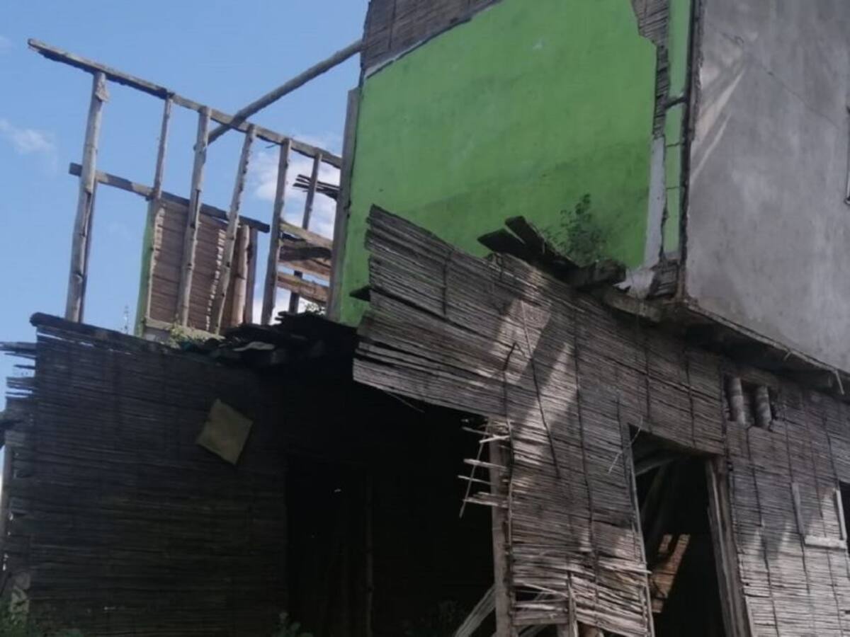 Vivienda abandonada en Manizales se convierte en foco de inseguridad