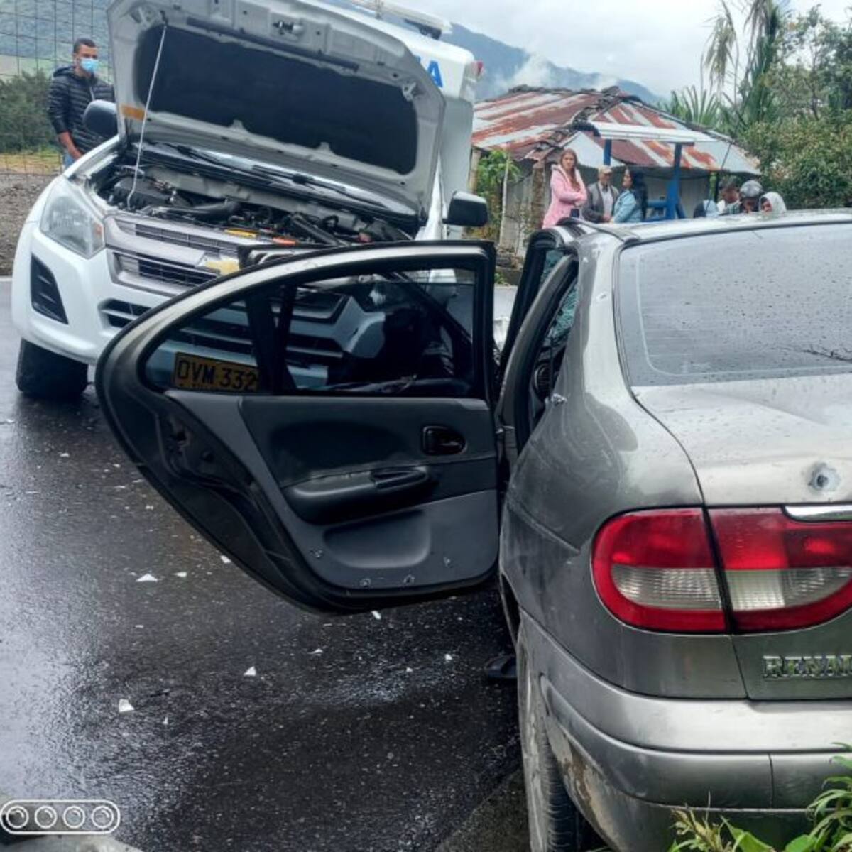 Cinco personas resultaron heridas en un accidente en Pensilvania, Caldas