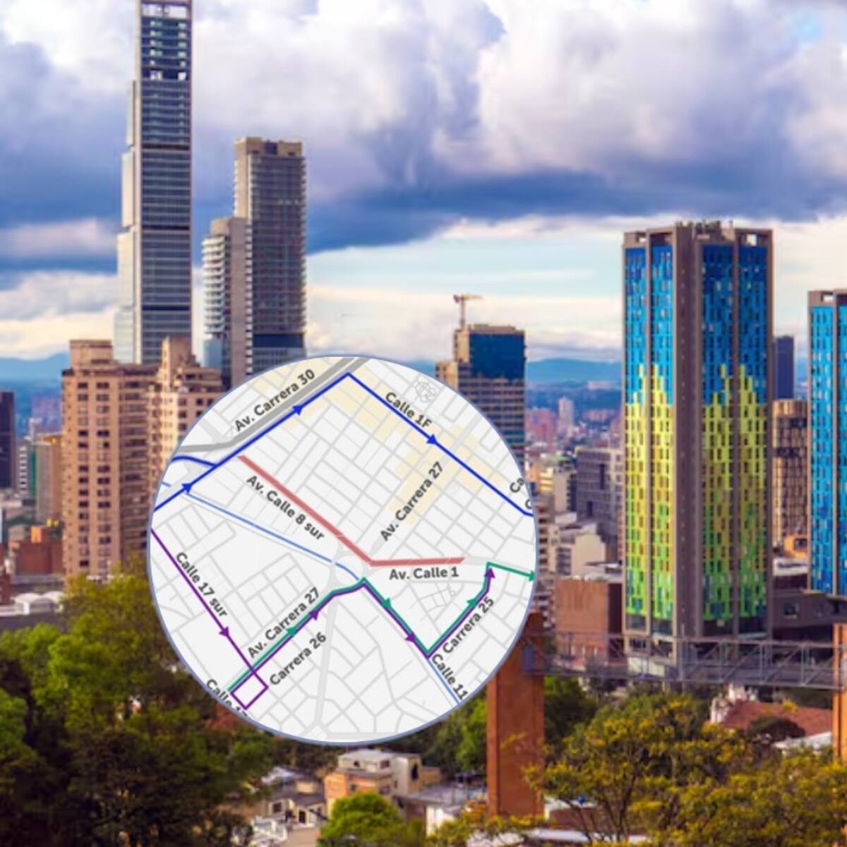 Atención: Nuevos cierres viales en Bogotá por obras del Metro: Estos son los desvíos