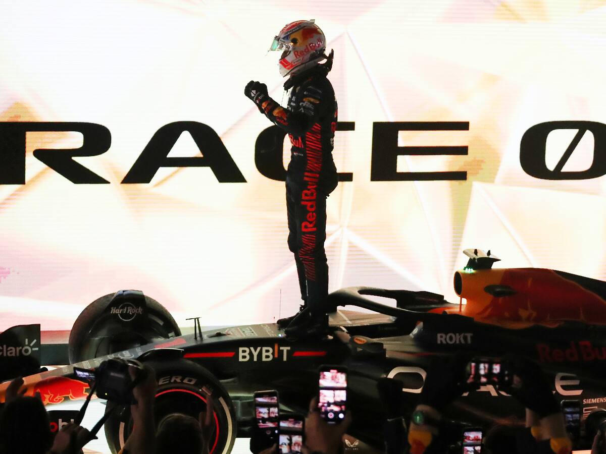 Verstappen ganó el Gran Premio de Bahréin, en el circuito de Sakhir