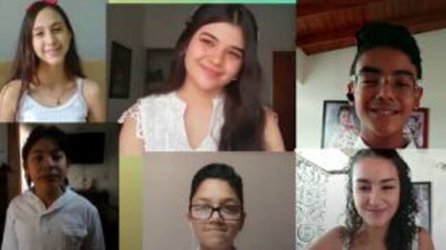 Los niños y niñas están felices con esta nueva posibilidad de encuentro.