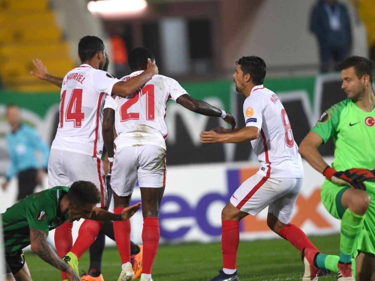 Luis Muriel y Sevilla se clasificaron a octavos de final por Copa del Rey