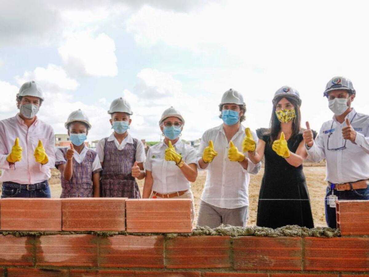 Inician obras de construcción de Institución Educativa Villas de Aranjuez