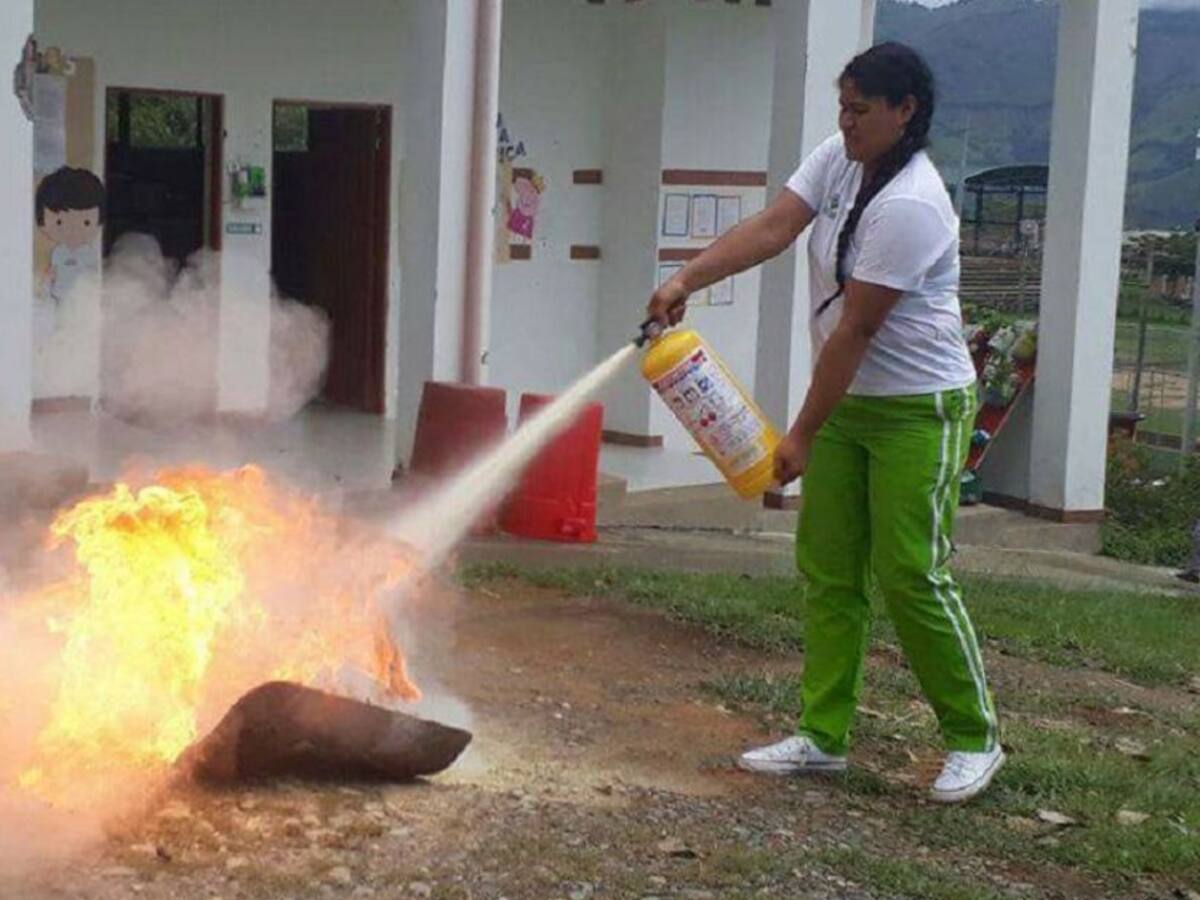 En Marmato, Caldas, quieren reducir los incendios forestales