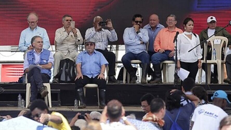 En un congreso nacional, las Farc definirán el nombre de su movimiento político. Foto: Colprensa