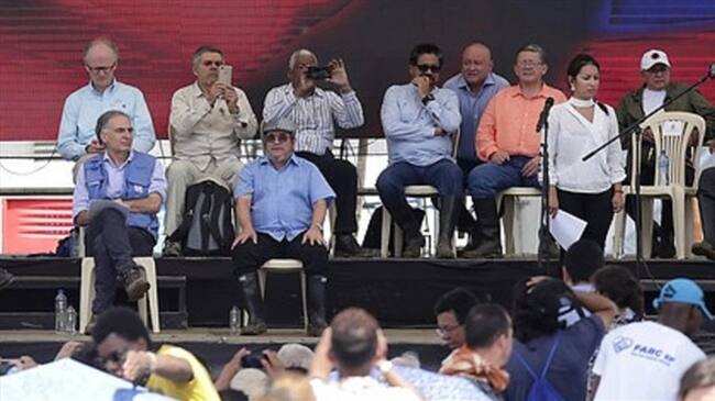 En un congreso nacional, las Farc definirán el nombre de su movimiento político. Foto: Colprensa