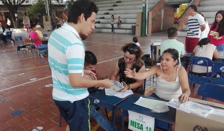 Puesto de votación Cúcuta.