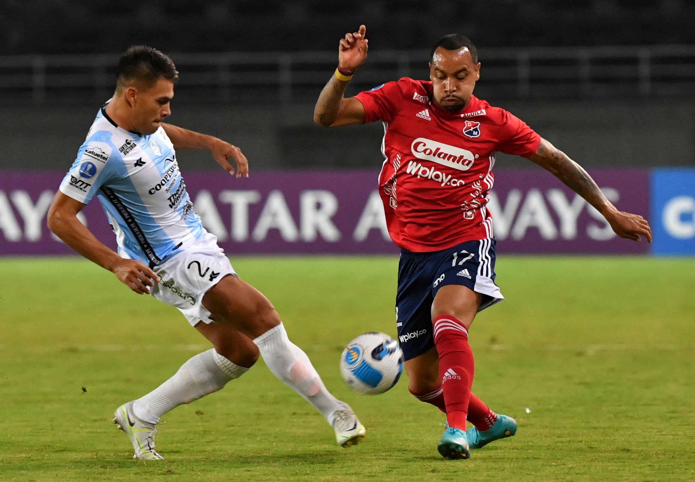 Pipe Pardo con Independiente Medellín. (Photo by JOAQUIN SARMIENTO / AFP) (Photo by JOAQUIN SARMIENTO/AFP via Getty Images)