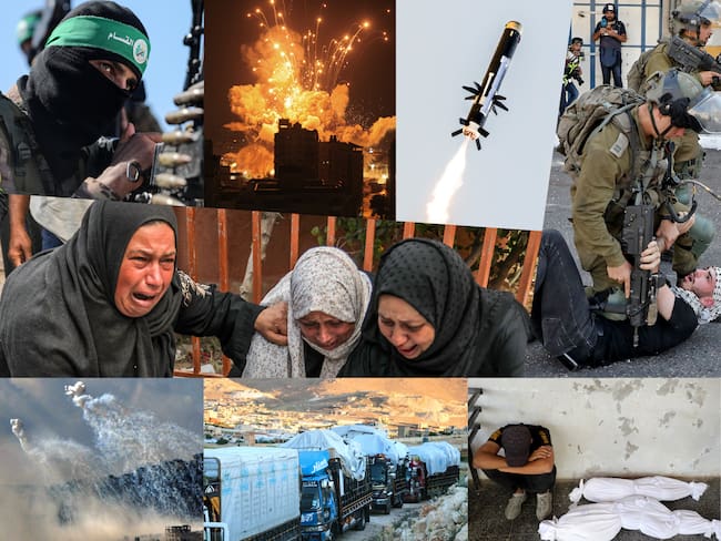 Desde el ataque de Hamás hasta los bombardeos de Irán, le contamos los puntos importantes de las tensiones en la región tras un año de guerra en Gaza.
(Foto: Caracol Radio / Getty )