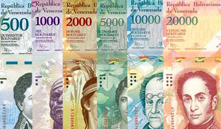 Moneda venezolana.
