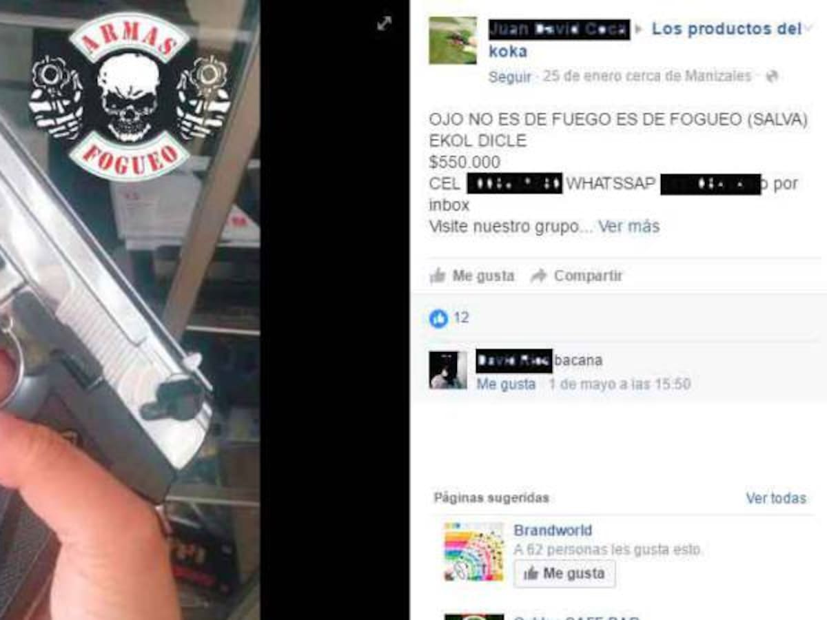 ¿Qué tan fácil es conseguir un arma de fogueo y cómo se puede usar?