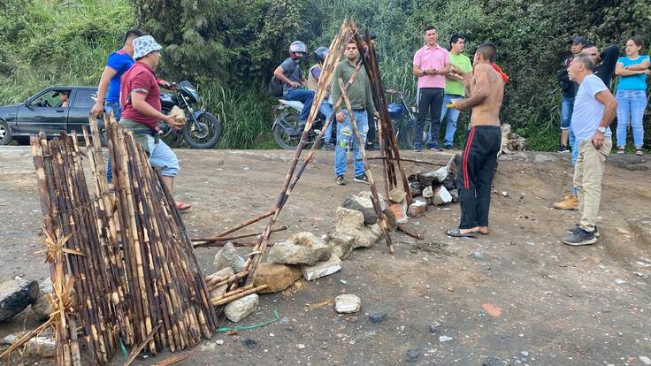Maria Pedraza, habitante del lugar.
