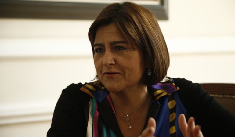 La ministra de Comercio, Industria y Turismo, María Lorena Gutiérrez.