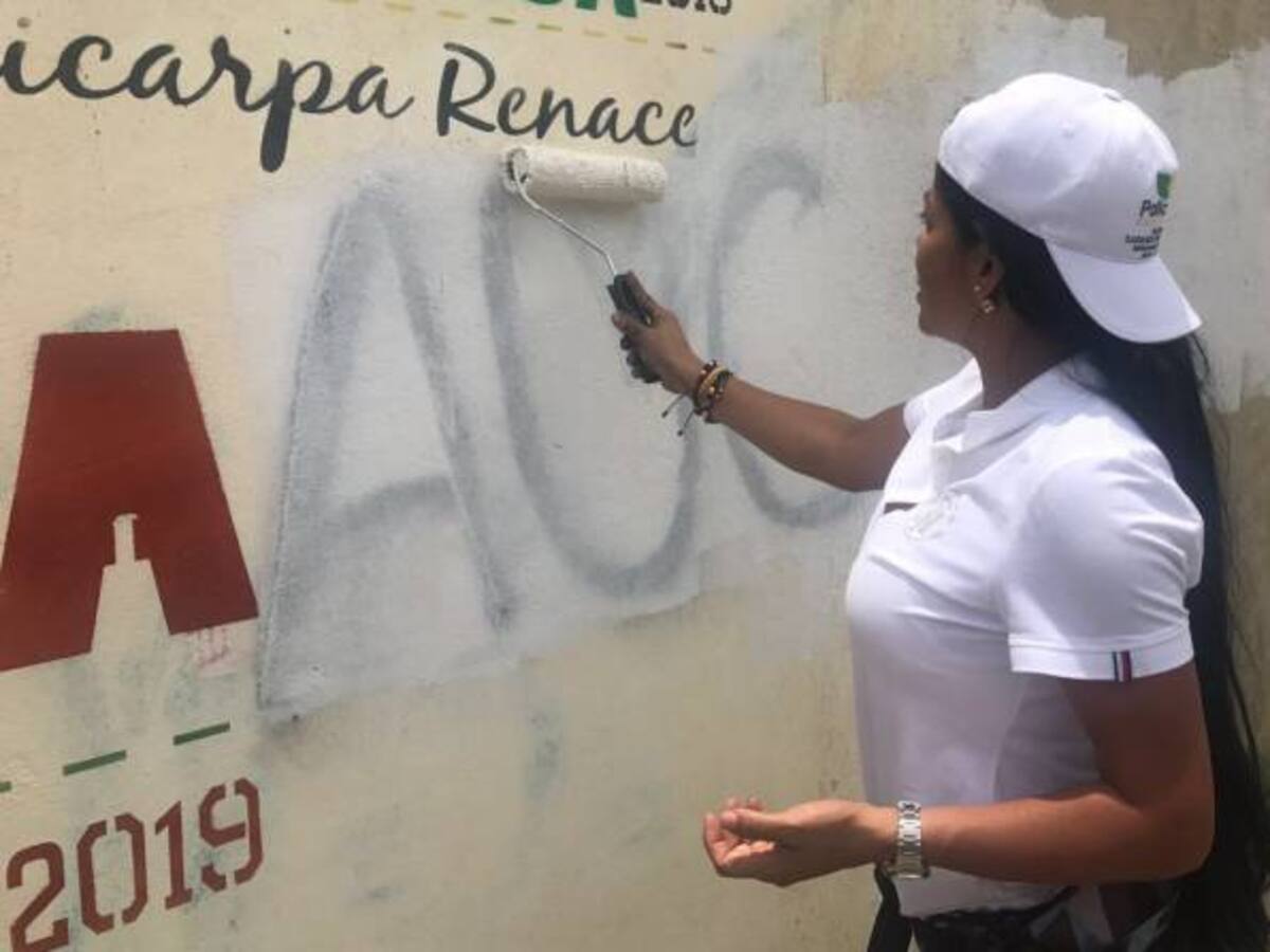 Letreros alusivos a las Auc preocupan autoridades en Policarpa